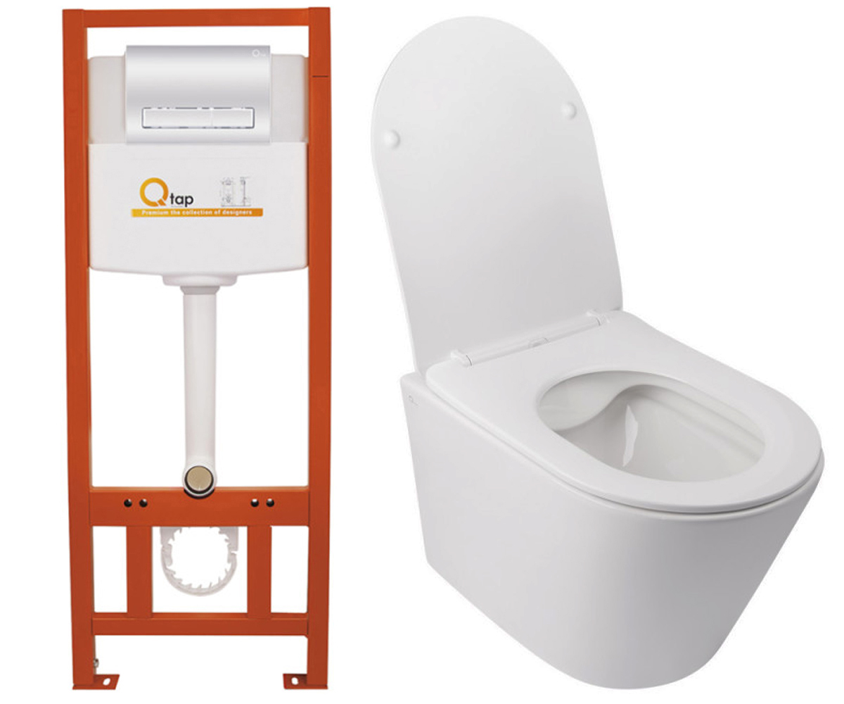 Інсталяційний набір 4-в-1 QTAP SWAN QT16335178W0133M425M08381CRM QT16335178W0133M425M08381CRM