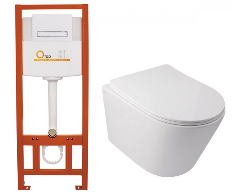 Інсталяційний комплект 4-в-1 QTAP SWAN QT16335178W0133M425M08V1384W QT16335178W0133M425M08V1384W