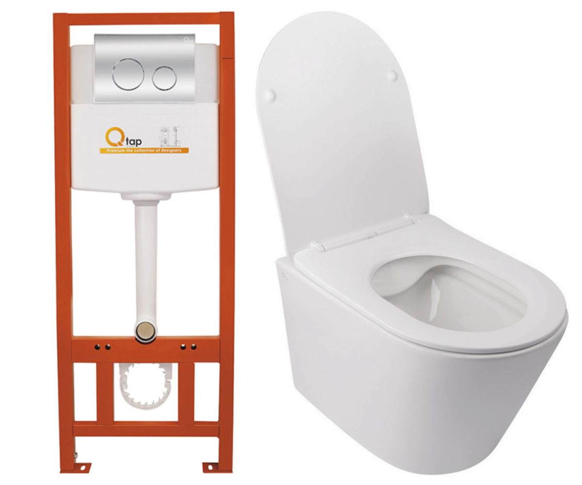 Інсталяційний комплект 4-в-1 QTAP SWAN QT16335178W0133M425M11112CRM QT16335178W0133M425M11112CRM
