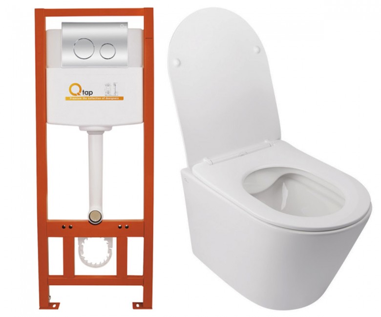 Інсталяційний комплект 4-в-1 QTAP SWAN QT16335178W0133M425M11112CRM QT16335178W0133M425M11112CRM