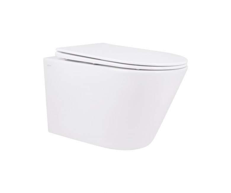 Унітаз підвісний з сідінням  QTAP SWAN QT16335178W QT16335178W