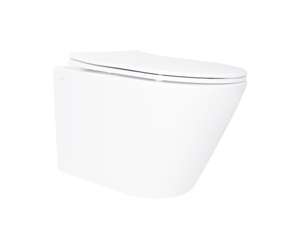 Унітаз підвісний з сідінням QTAP SWAN QT16335180W QT16335180W
