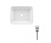 Раковина накладная прямоугольная QTAP TERN QT17112074WN47301