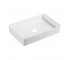 Комплект Qtap Tern: раковина накладная прямоугольная 600x405x110 мм WHITE + донный клапан PU02  QT17112174WN47303:Фото 3