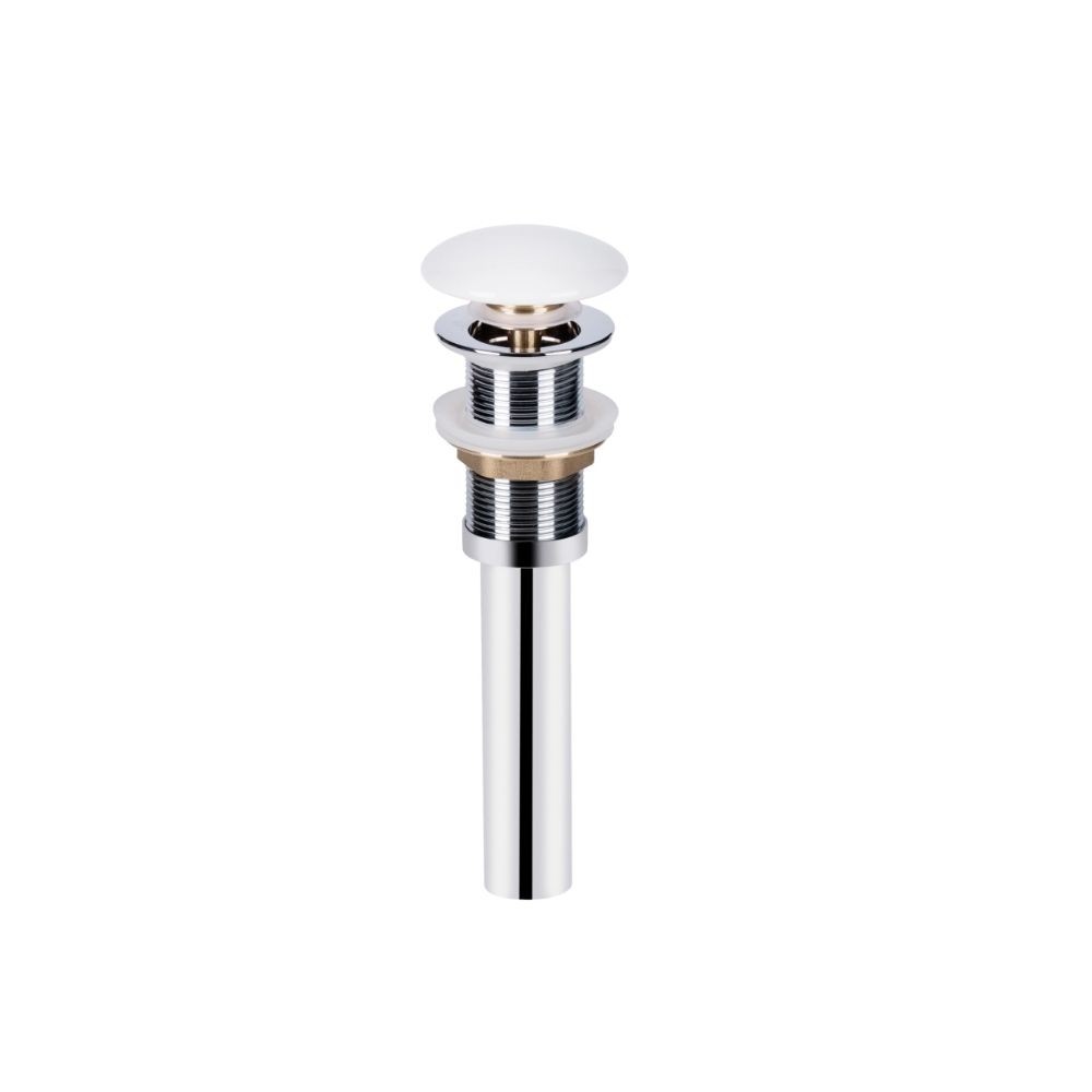 Комплект Qtap Tern: раковина накладная прямоугольная 600x405x110 мм WHITE + донный клапан PU02  QT17112174WN47303:Фото 4