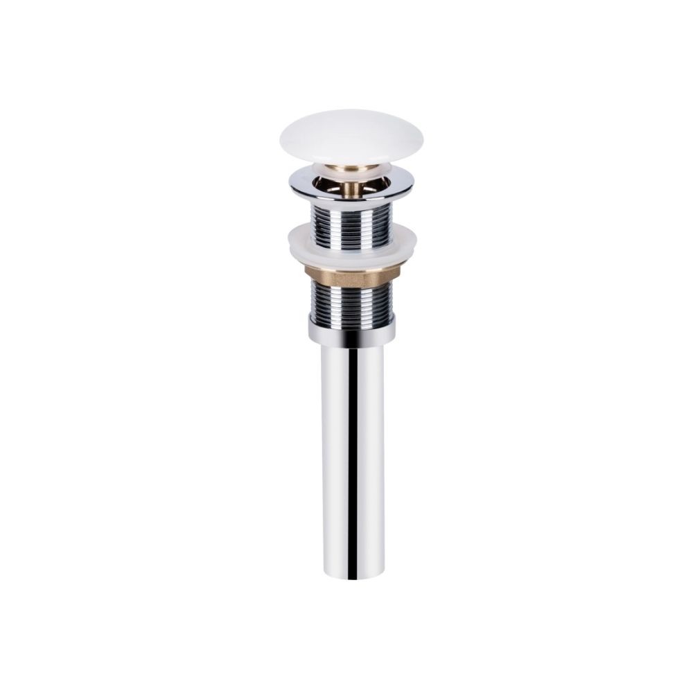 Комплект Qtap Tern: раковина накладная прямоугольная 605x350x140 мм WHITE + донный клапан PU02  QT17112270WN47304:Фото 4