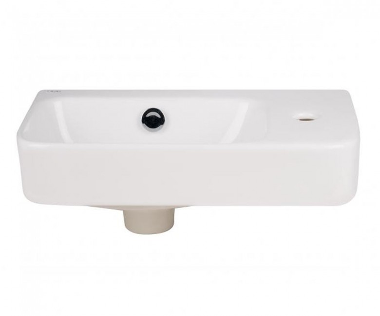 Раковина з донним клапаном QTAP TERN QT17115117RW QT17115117RW