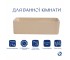 Раковина накладная Qtap Tern 480x370x135 мм, Beige, прямоугольная, с донным клапаном QT17116069SB  QT17116069SB:Фото 2