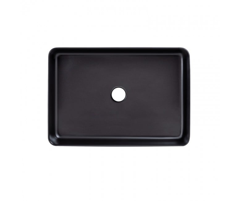 Накладний умивальник QTAP TERN QT1711A055MBN QT1711A055MBN