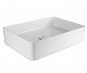 Умивальник накладний с д/к QTAP TERN QT1711A055W