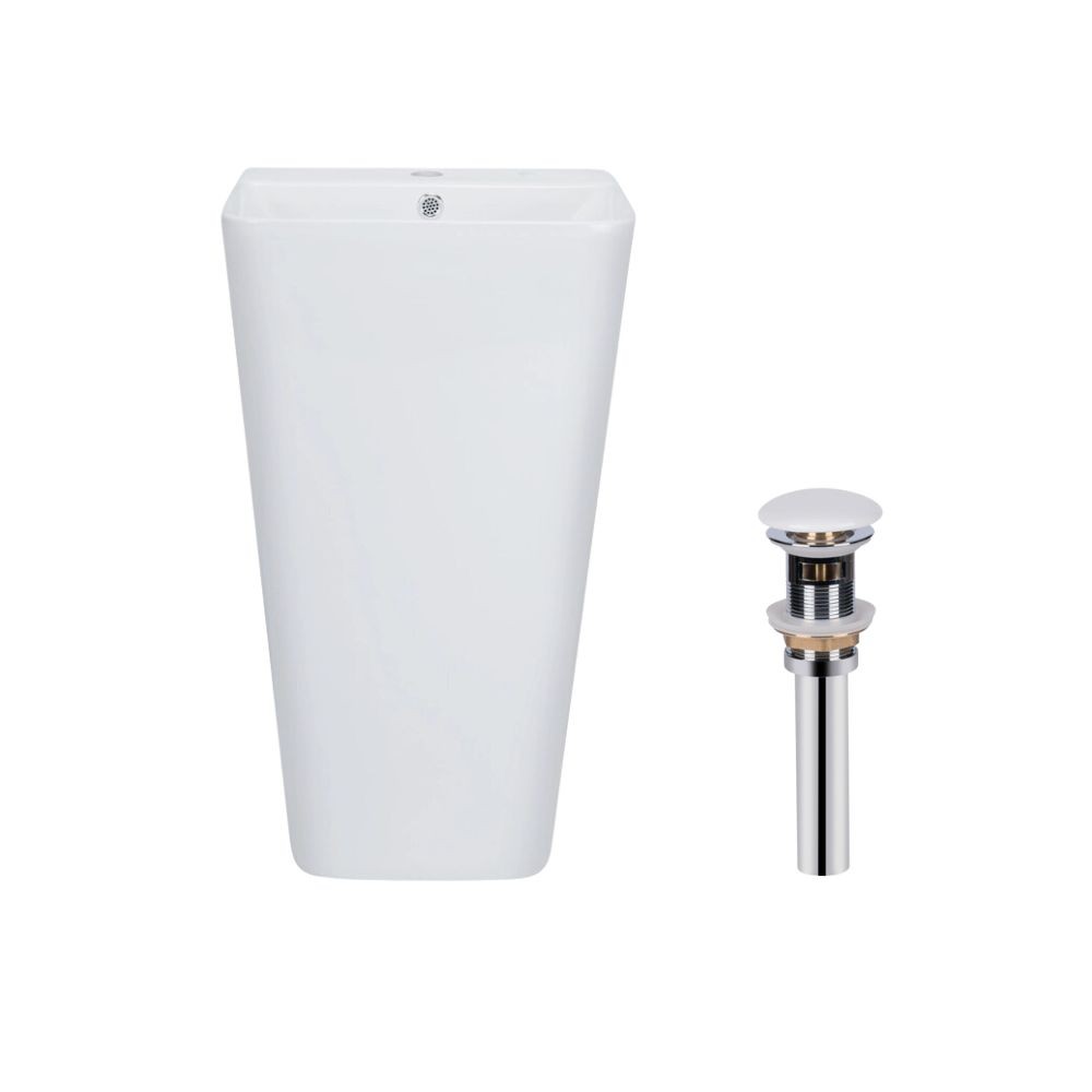Раковина напольна 440х380х830 QTAP TERN QT1711G302WN47320 QT1711G302WN47320