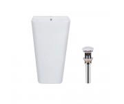 Раковина напольна 440х380х830 QTAP TERN QT1711G302WN47320