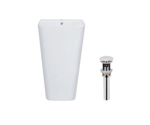 Раковина напольна 440х380х830 QTAP TERN QT1711G302WN47320