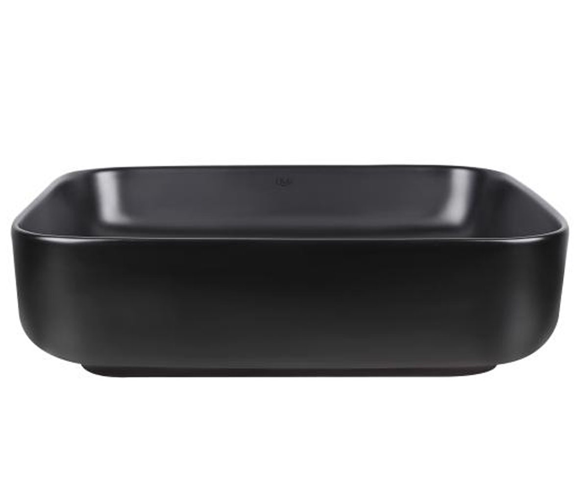 Накладний умивальник з д/к QTAP TERN QT172195MBMB QT172195MBMB