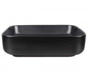 Накладний умивальник з д/к QTAP TERN QT172195MBMB