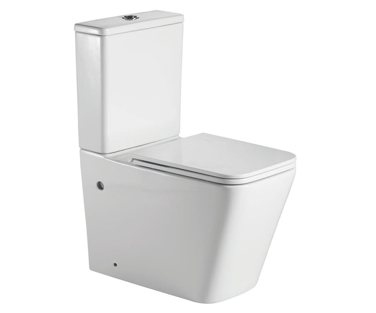 Компактний унітаз з сидінням soft-close QTAP TERN QT17222093ARW QT17222093ARW