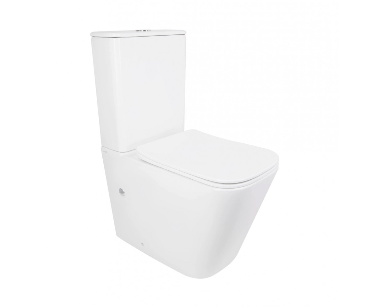 Компактний туалет QTAP TERN ULTRA QUIET QT17226003AW QT17226003AW
