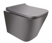 Унітаз безободковий з сидінням  QTBLA1052 QTAP TERN QT1733052ERMB