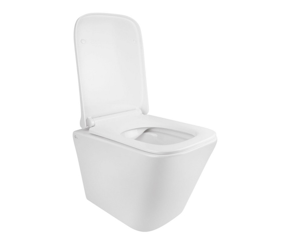 Унитаз безободковый с сиденьем  TERN QT1733052ERW:Фото 2