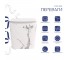 Унитаз подвесной Tern Ultra Quiet 490×365×325 мм, Marble, с сиденьем Slim Duroplast / Soft-close / Quick Release QT17332303ASMR 
