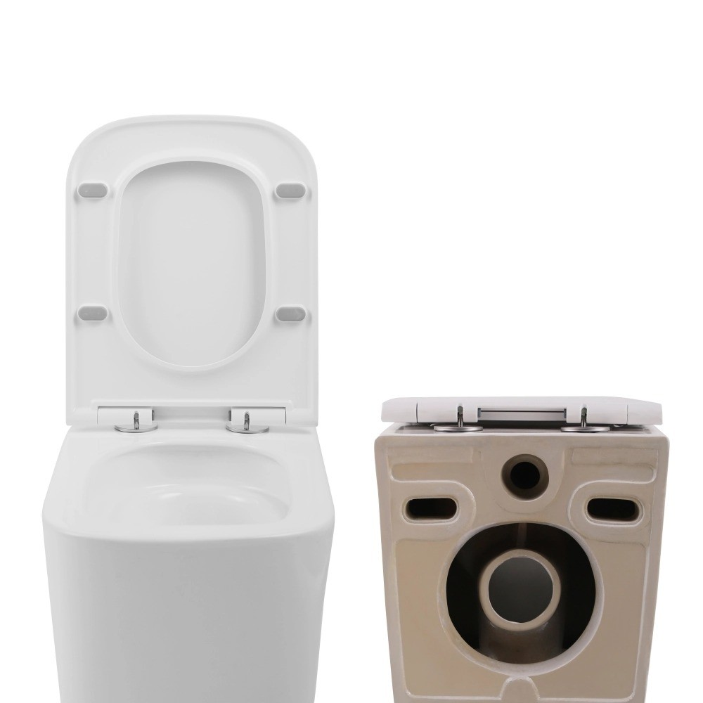 Подвесной унитаз с сиденьем  TERN ULTRA QUIET QT17332303AW:Фото 9