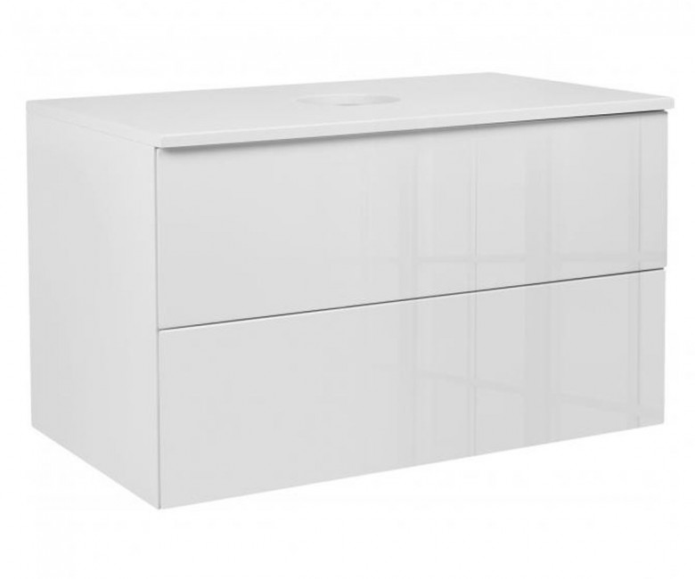 Підвісна тумба 80 см QTAP TERN QT1779TP801W QT1779TP801W