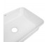 Комплект Qtap Virgo: раковина накладная прямоугольная 490х350х110 мм White + донный клапан PU02  QT18112261WN47305:Фото 5