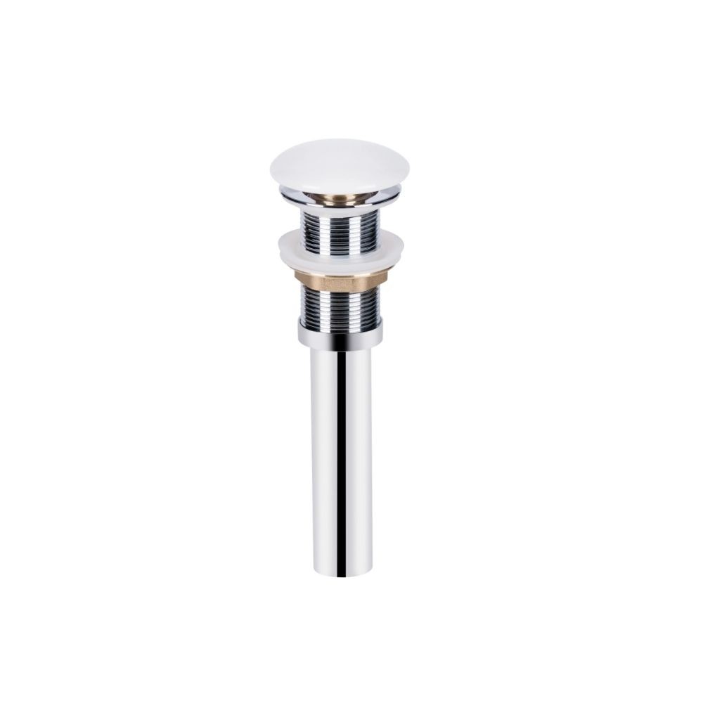 Комплект Qtap Virgo: раковина накладная прямоугольная 490х350х110 мм White + донный клапан PU02  QT18112261WN47305:Фото 6