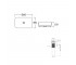 Комплект Qtap Virgo N: раковина накладная 560x380x130 мм, White, прямоугольная + донный клапан Pop-up PU02  QT18116308W48462:Чер