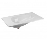 Умивальник з донним клапаном QTAP VIRGO QT1811FL8128BRW