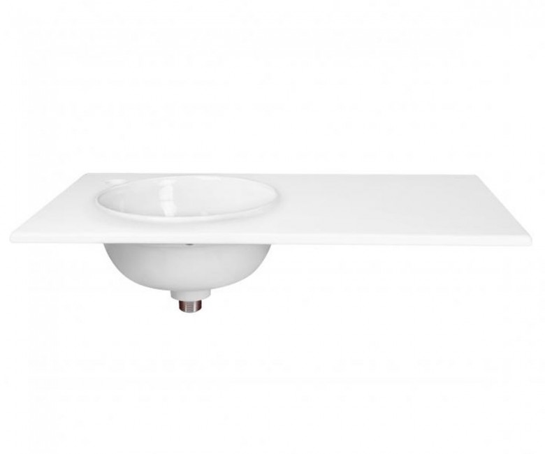 Умывальник с правым крылом QTAP VIRGO QT1811FL8130ALLW QT1811FL8130ALLW