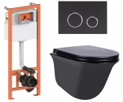 Туалет 4-в-1 QTAP VIRGO QT1833051ERMB0133M425M11V1146MB