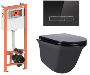 Туалет 4-в-1 QTAP VIRGO QT1833051ERMB0133M425V1107GB