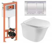 Інсталяція з унітазом 4-в-1 QTAP VIRGO QT1833051ERW0133M425M06028CRM