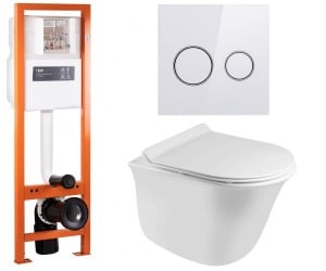 Туалет 4-в-1 QTAP VIRGO QT1833051ERW0233M370P01V1176W