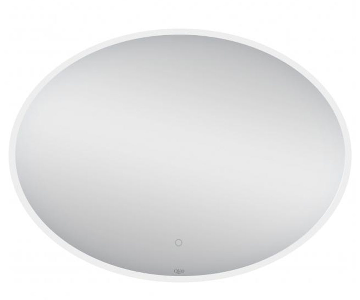 Овальне дзеркало 78х58 мм QTAP VIRGO QT18783502W QT18783502W