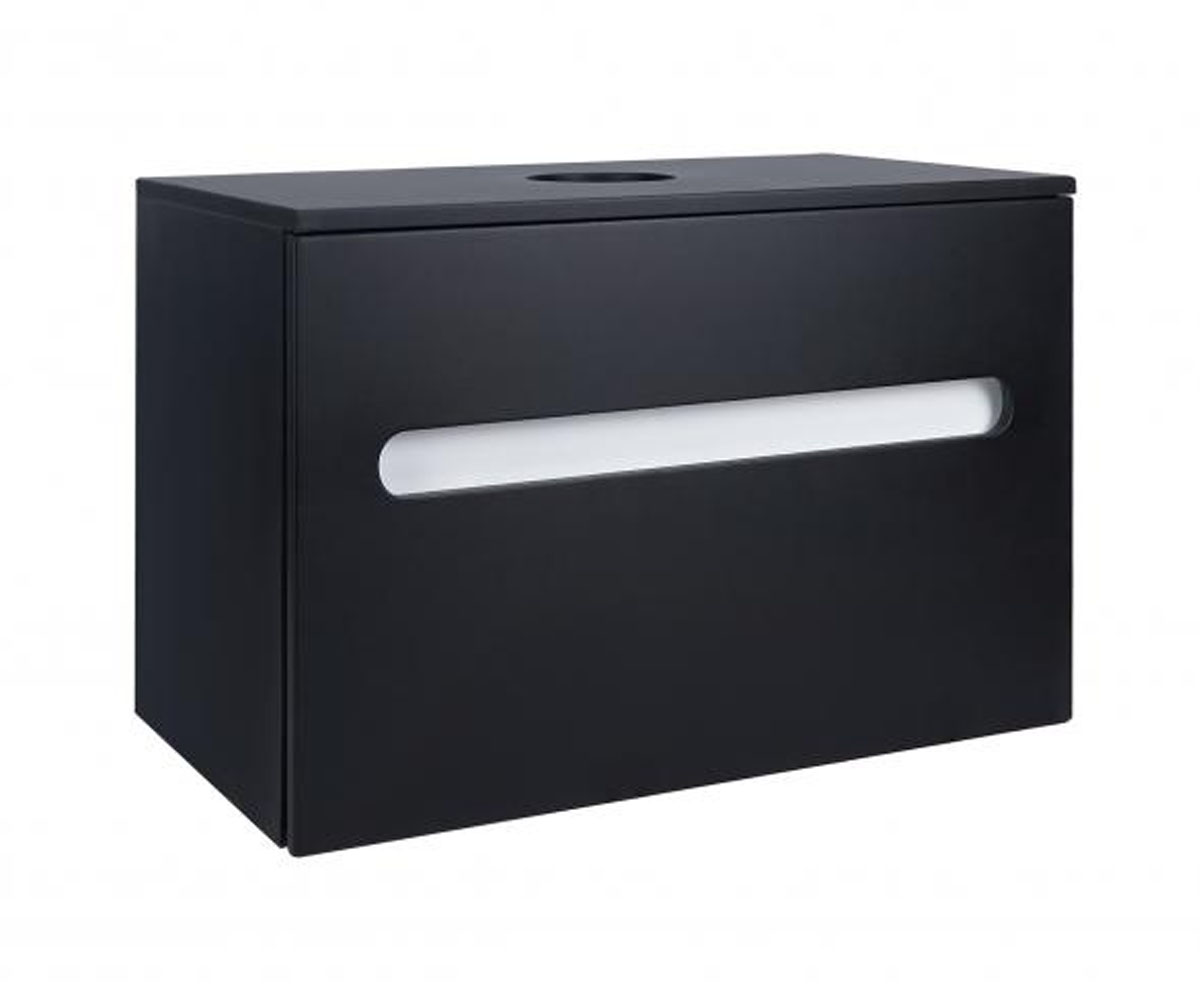 Тумба підвісна 70 см  QTAP VIRGO QT1879TP702BW QT1879TP702BW