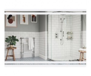 Дзеркало з підсвічуванням 100х70 см Q-TAP MIDEYA CLASSIC QT2078250680W QTAP MIDEYA КЛАСИЧНІ QT2078250680W