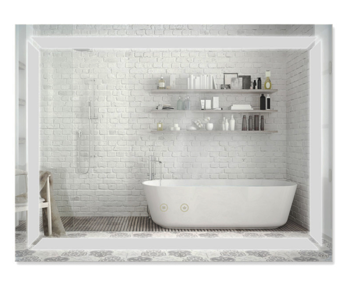 Зеркало с антизапотеванием 80х60 см  MIDEYA QT2078B605W:Фото 2