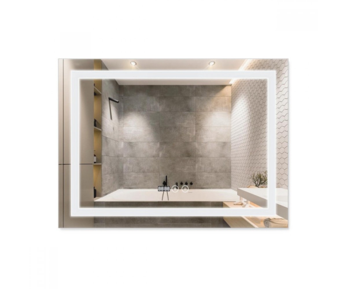 Настенное прямоугольное зеркало QTAP MIDEYA QT2078DCF7080W QT2078DCF7080W
