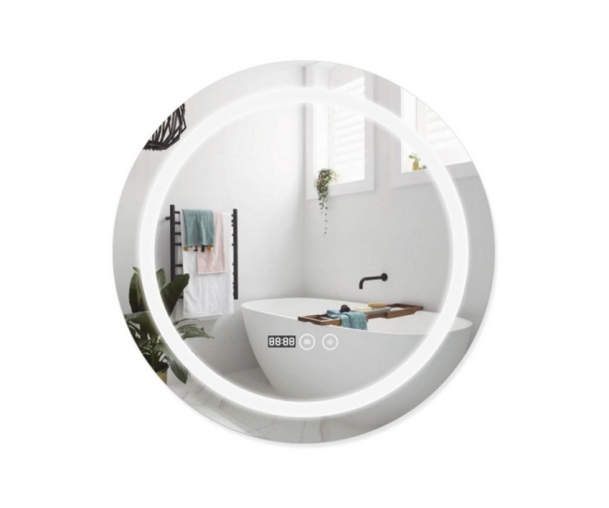 Кругле дзеркало 80 см QTAP MIDEYA QT2078NCR8080W QT2078NCR8080W
