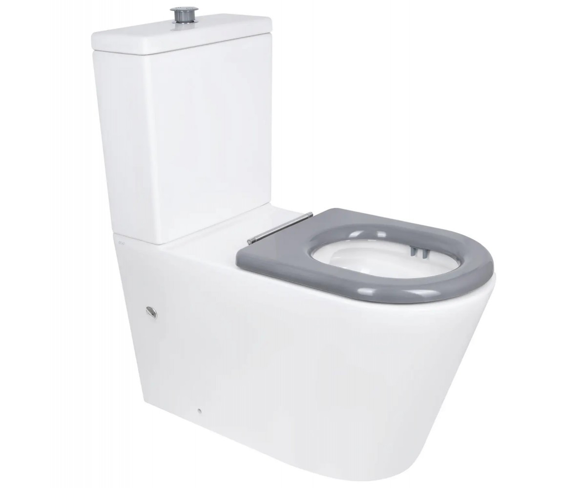 Унітаз інклюзивний QTAP FREEDOM QT22226098W QT22226098W