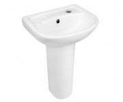 Умивальник з тумбою з д/к Q-TAP BABY QT2311LP304BW QTAP НЕМОВЛЯ QT2311LP304BW