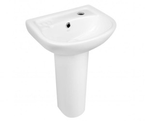 Умивальник з тумбою з д/к Q-TAP BABY QT2311LP304BW QTAP НЕМОВЛЯ QT2311LP304BW