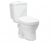 Підлоговий туалет QTAP BABY QT2322C229PEWD