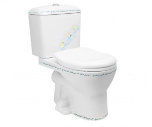 Підлоговий туалет QTAP BABY QT2322C229PEWD