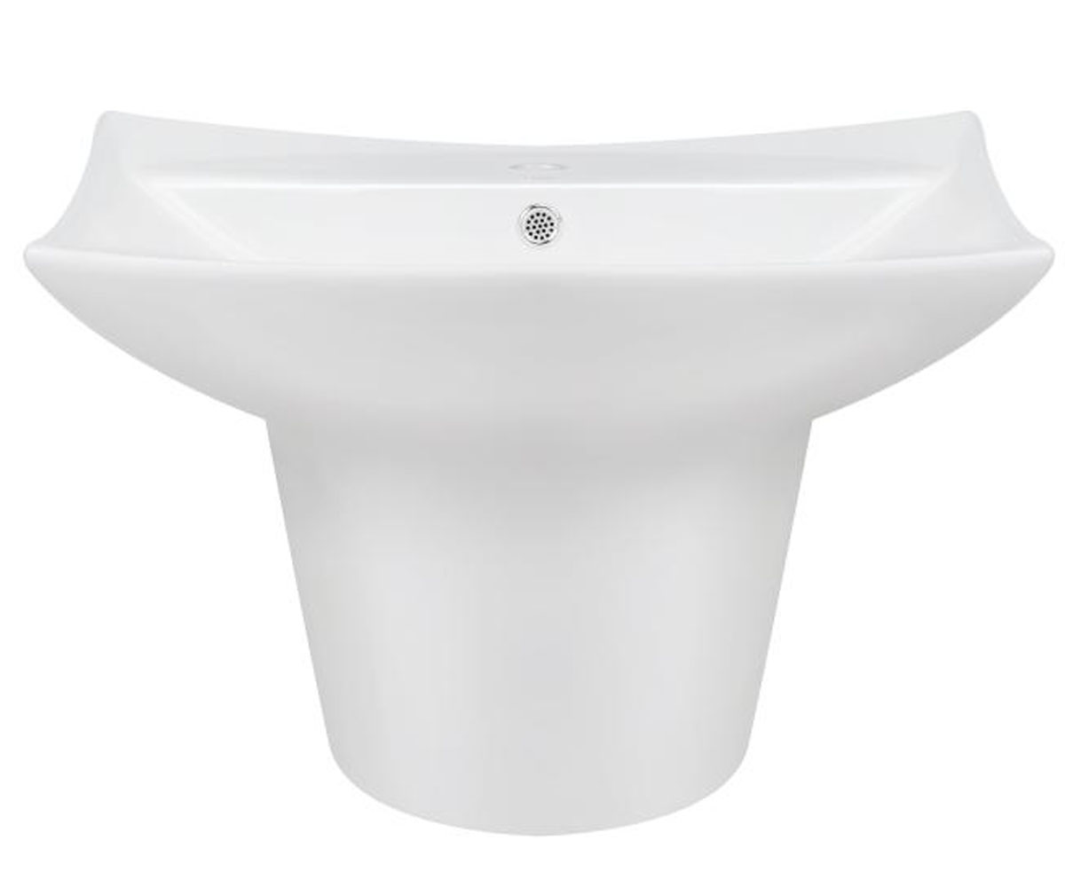 Моноблочний умивальник з кондиціонером QTAP PRESTO QT2411G822W QT2411G822W