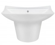 Моноблочний умивальник з кондиціонером QTAP PRESTO QT2411G822W
