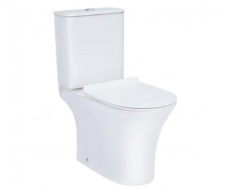Безобідковий унітаз QTAP PRESTO QT24221217AW QT24221217AW