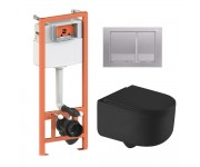 Инсталляционный комплект с клавишей QTAP TAURUS QT2433084EUQMB46182